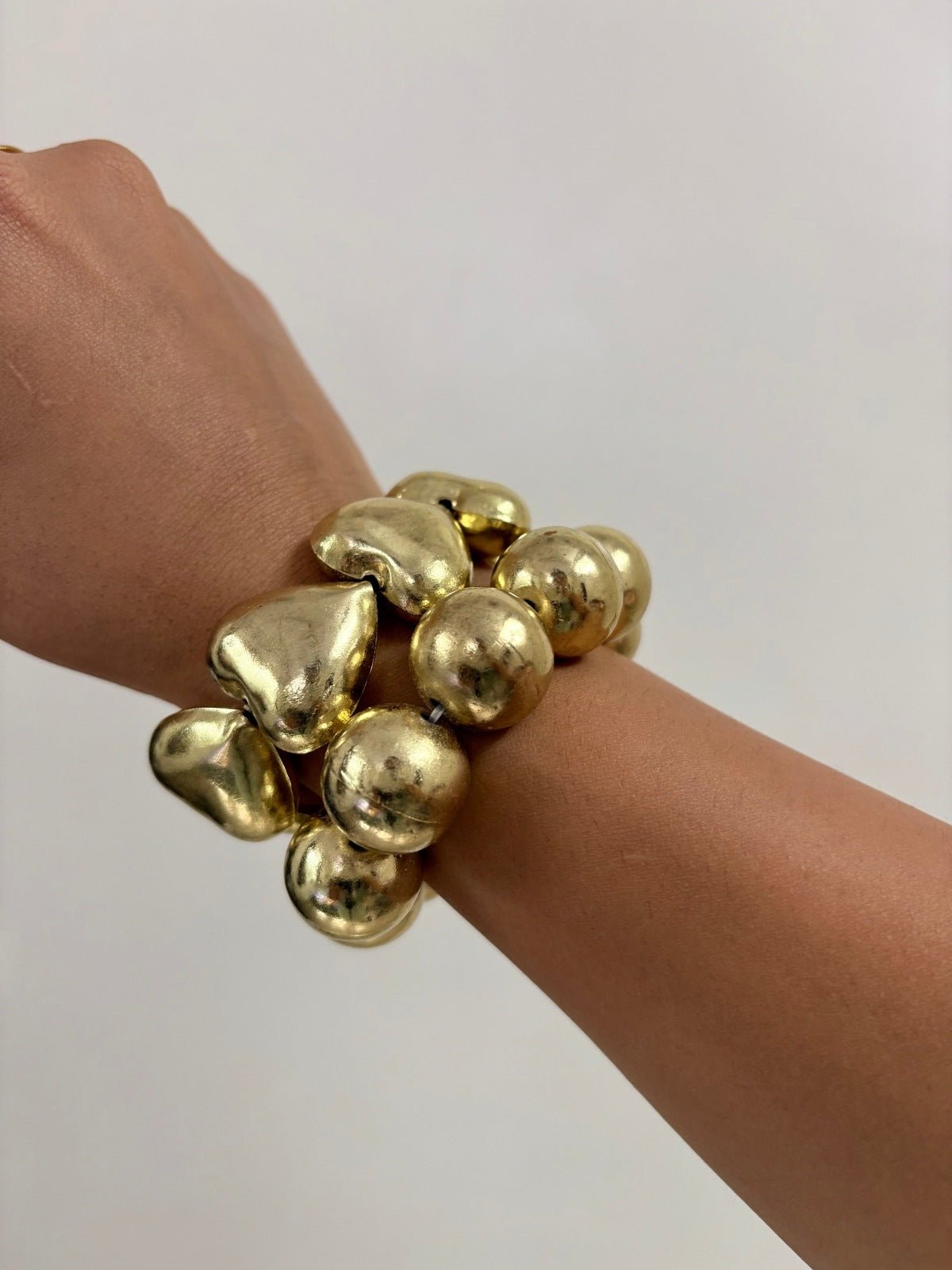Bold Brass Stack - Retrend Jewels India