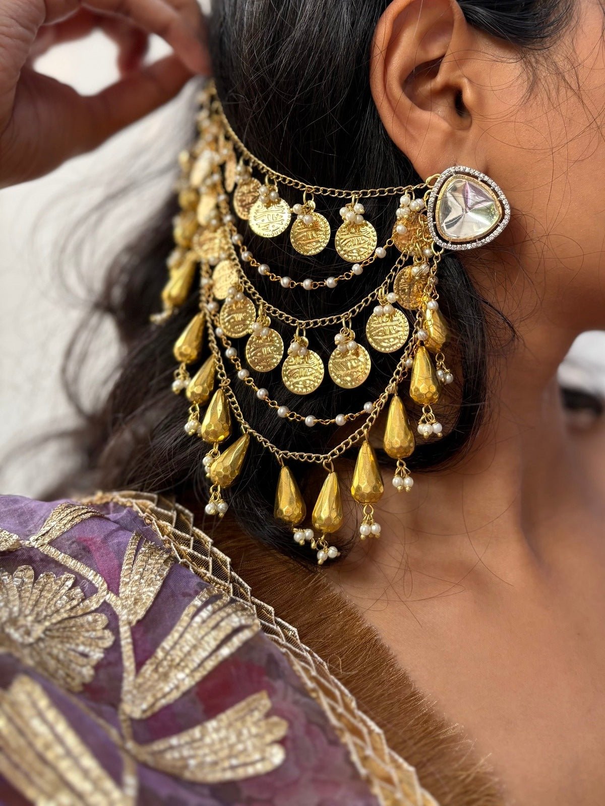 Guldasta Earrings - Retrend Jewels India