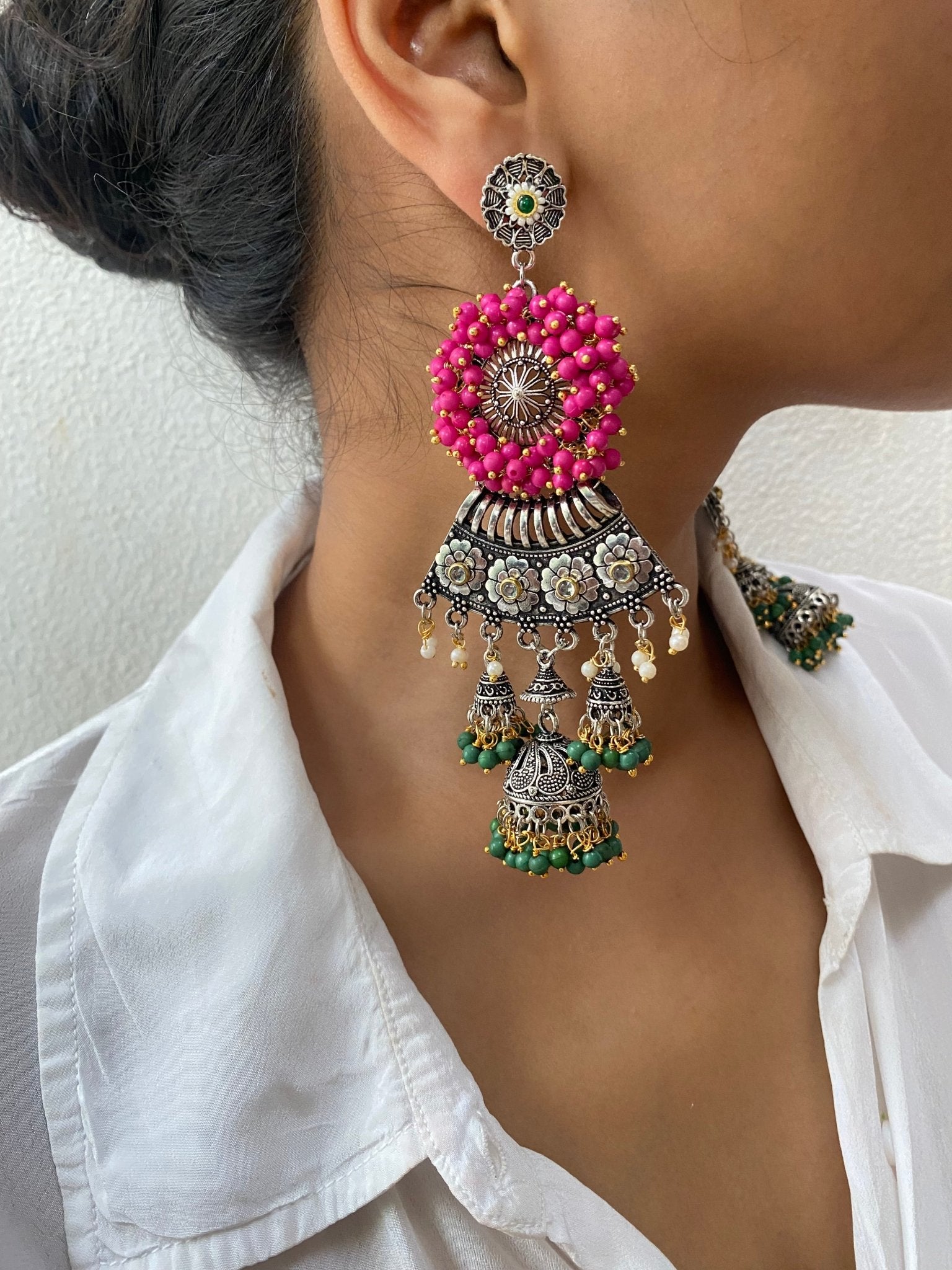 Gulmohar Earrings