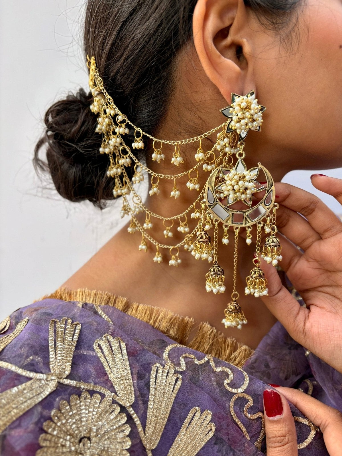 Hairat String Earrings