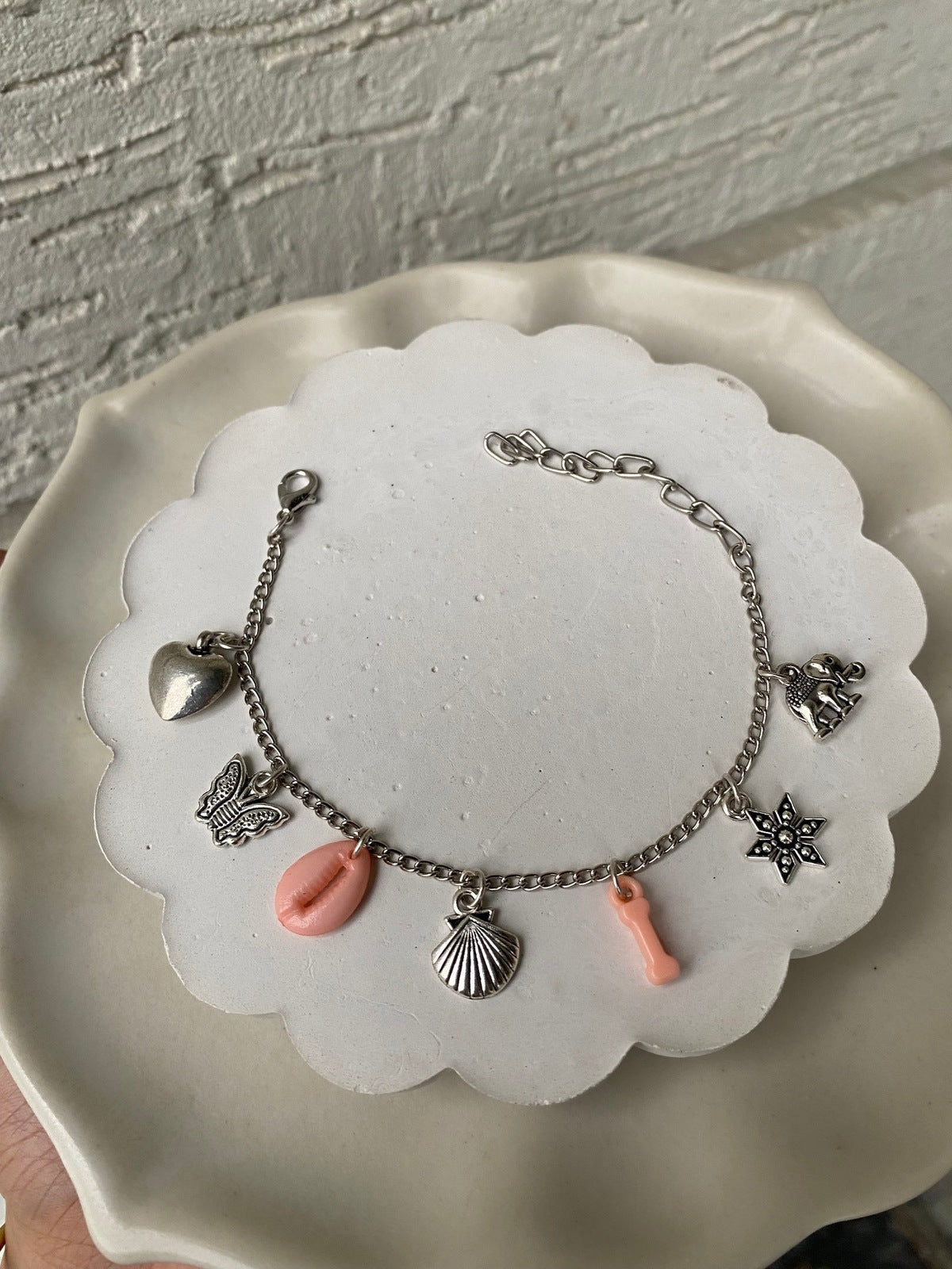 Initial Pastel Bracelet