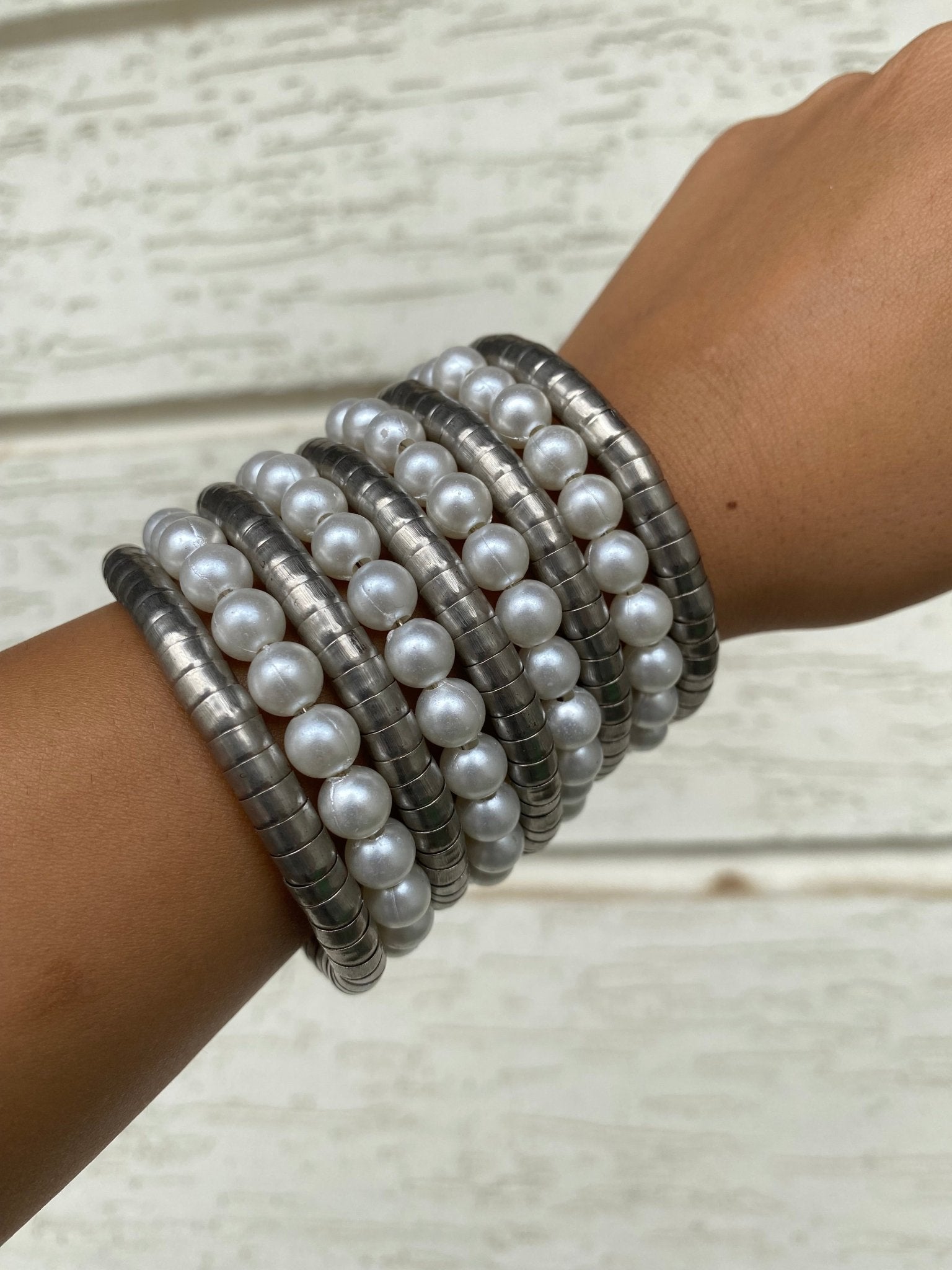 Pearl Curl Bracelet