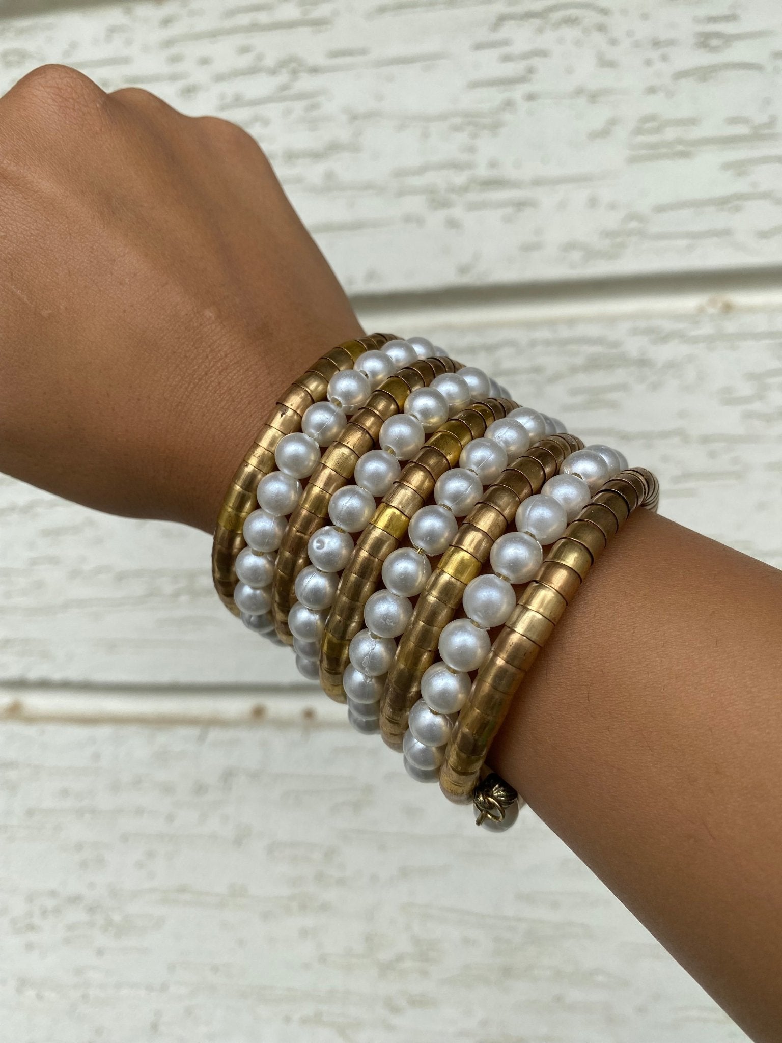 Pearl Curl Bracelet