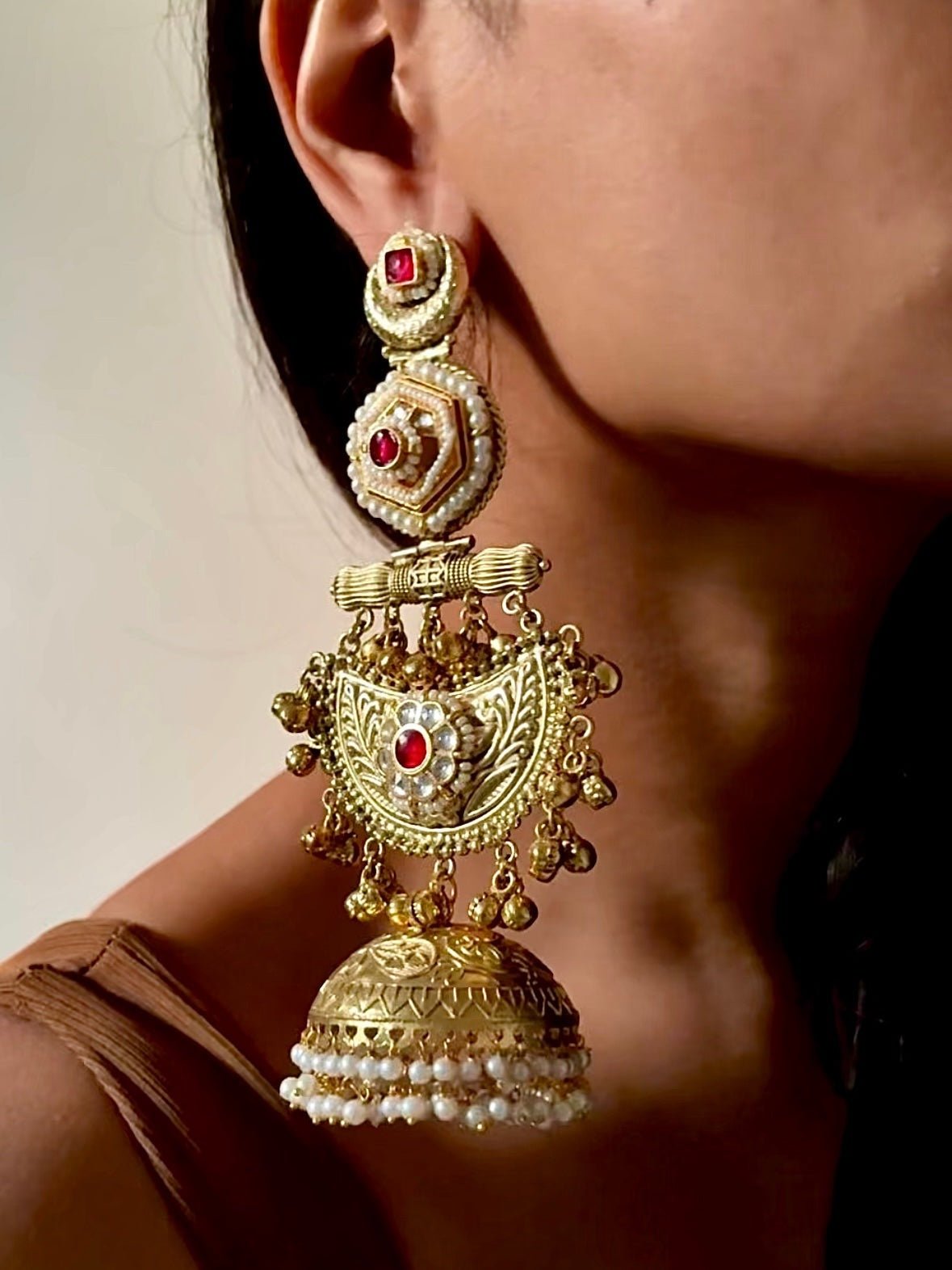 Tithi Earrings - Retrend Jewels India