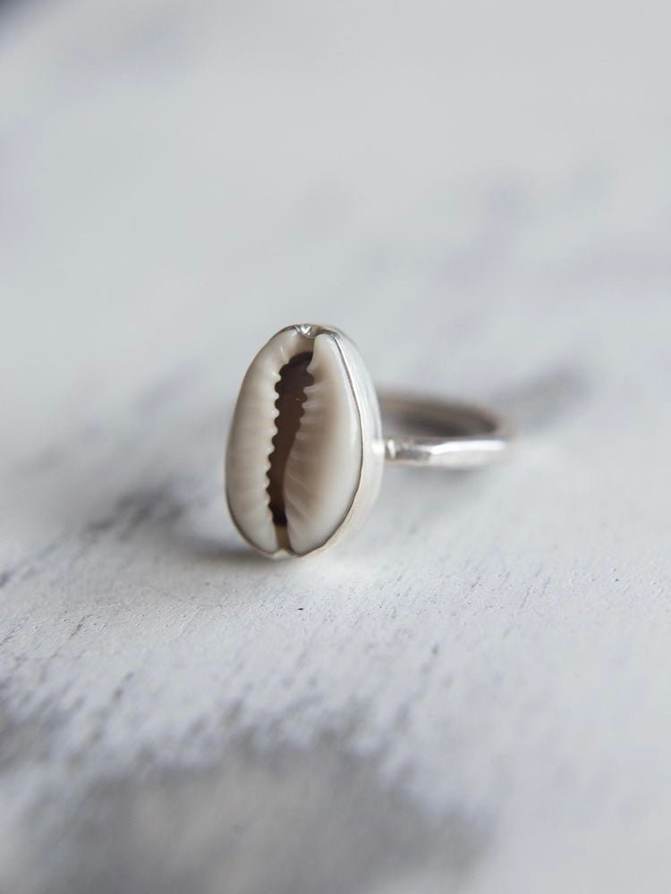 Plain Cowrie Ring – Retrend Jewels India
