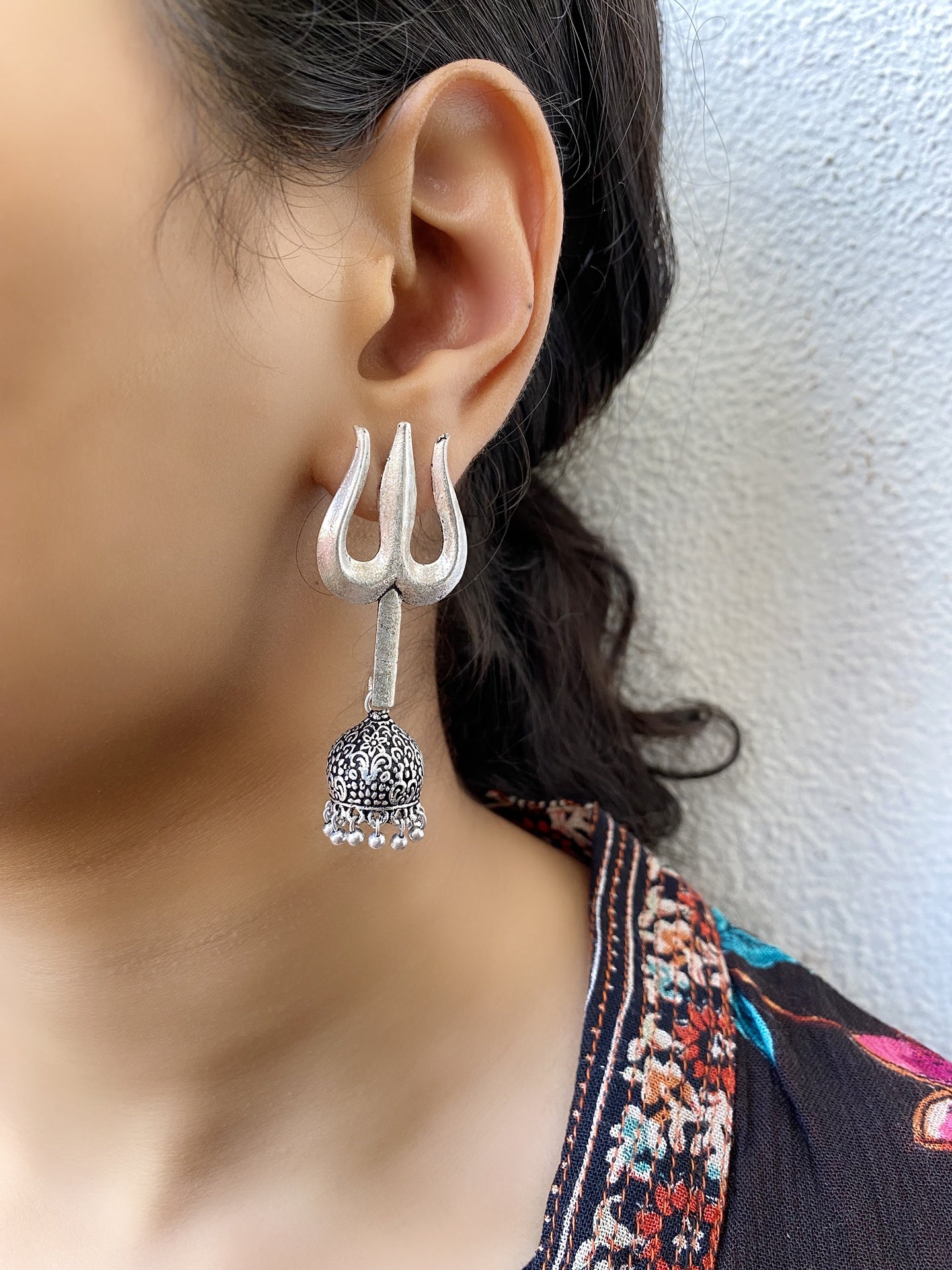 Trishul Jhumka – Retrend Jewels India - Main Image